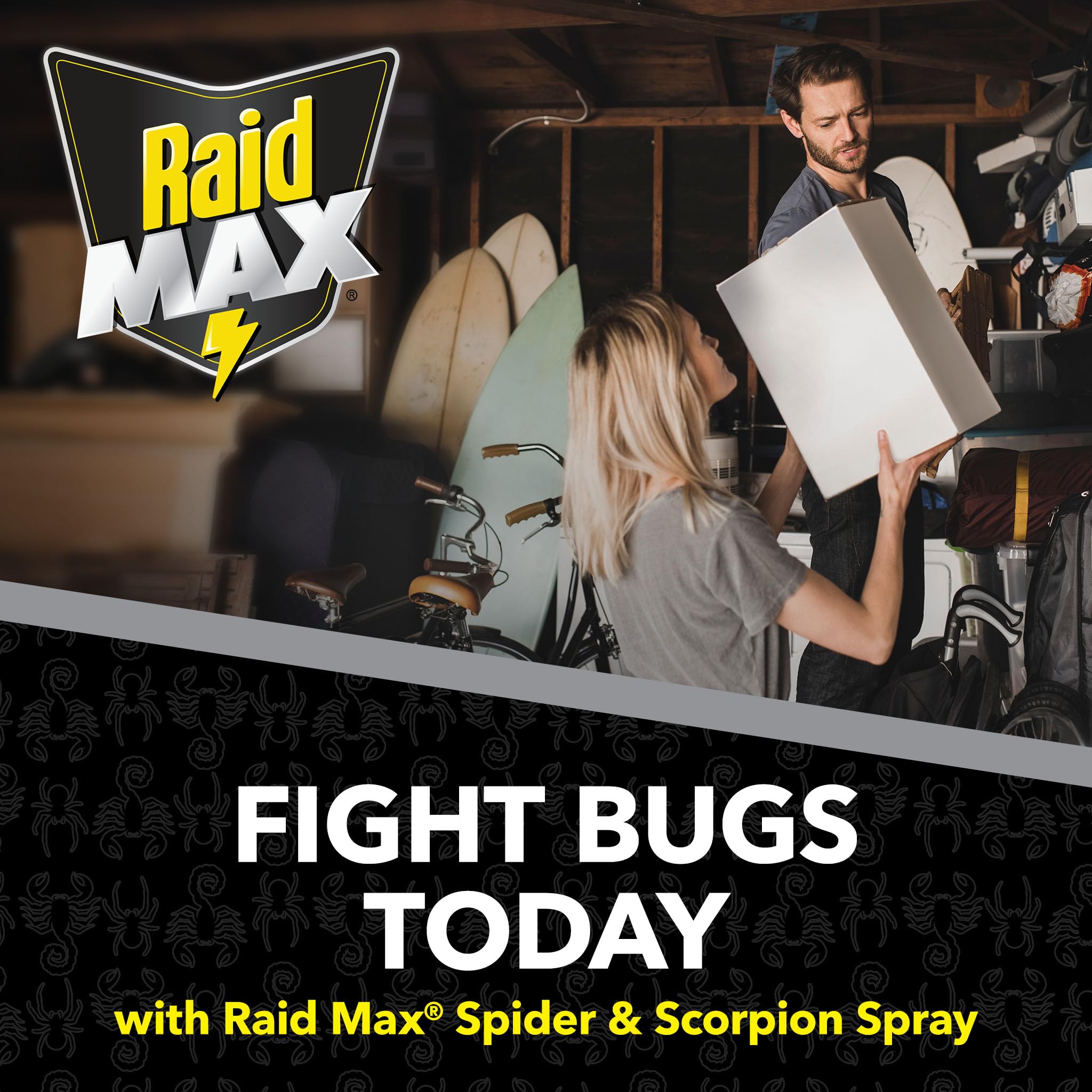 Raid Max boquilla en primer plano mostrando diseño para pulverización dirigida
