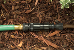 Rain Bird uso en jardín con manguera y tubería 1/2" para riego eficiente