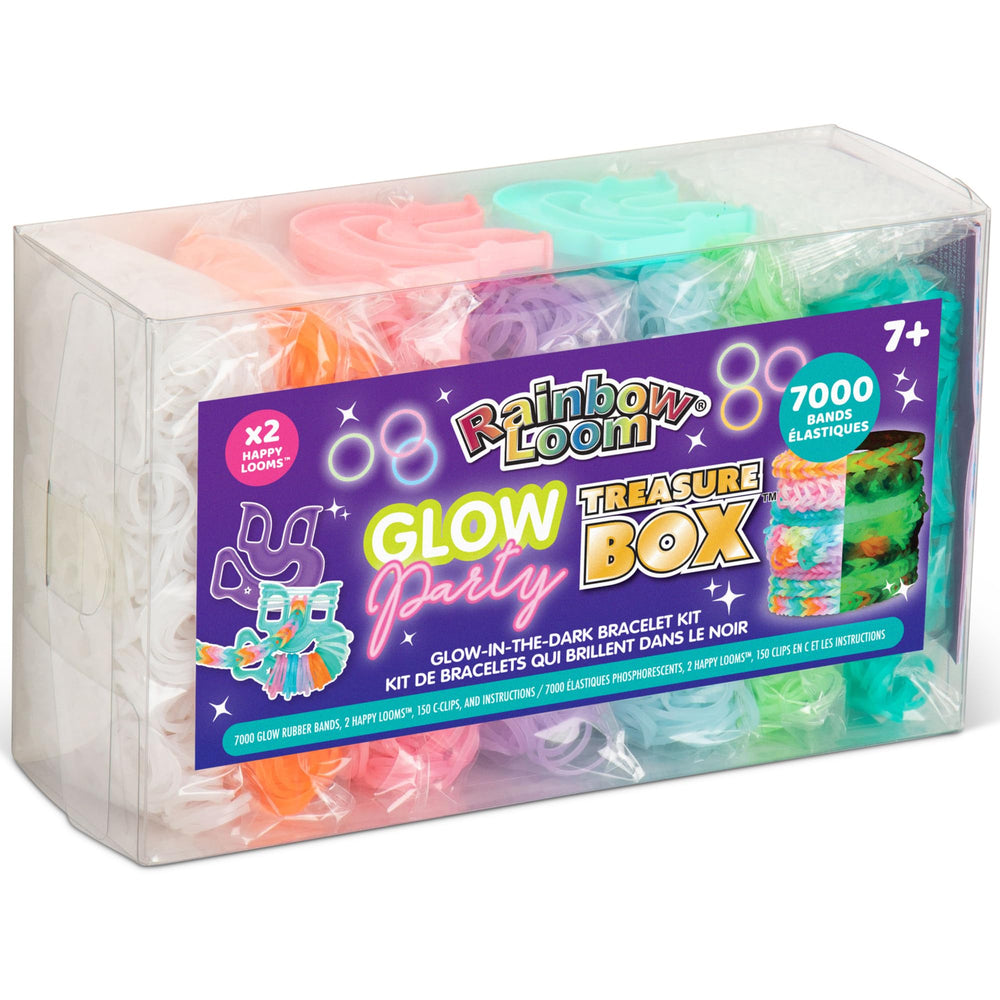 Rainbow Loom ambientación de fiesta con pulseras brillantes, diversión grupal asegurada