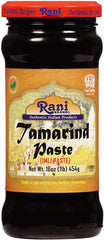 Rani frasco frontal de tamarindo en vidrio, conserva sabor auténtico