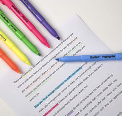 Rarlan color range spread with six fluorescent hues for easy color coding