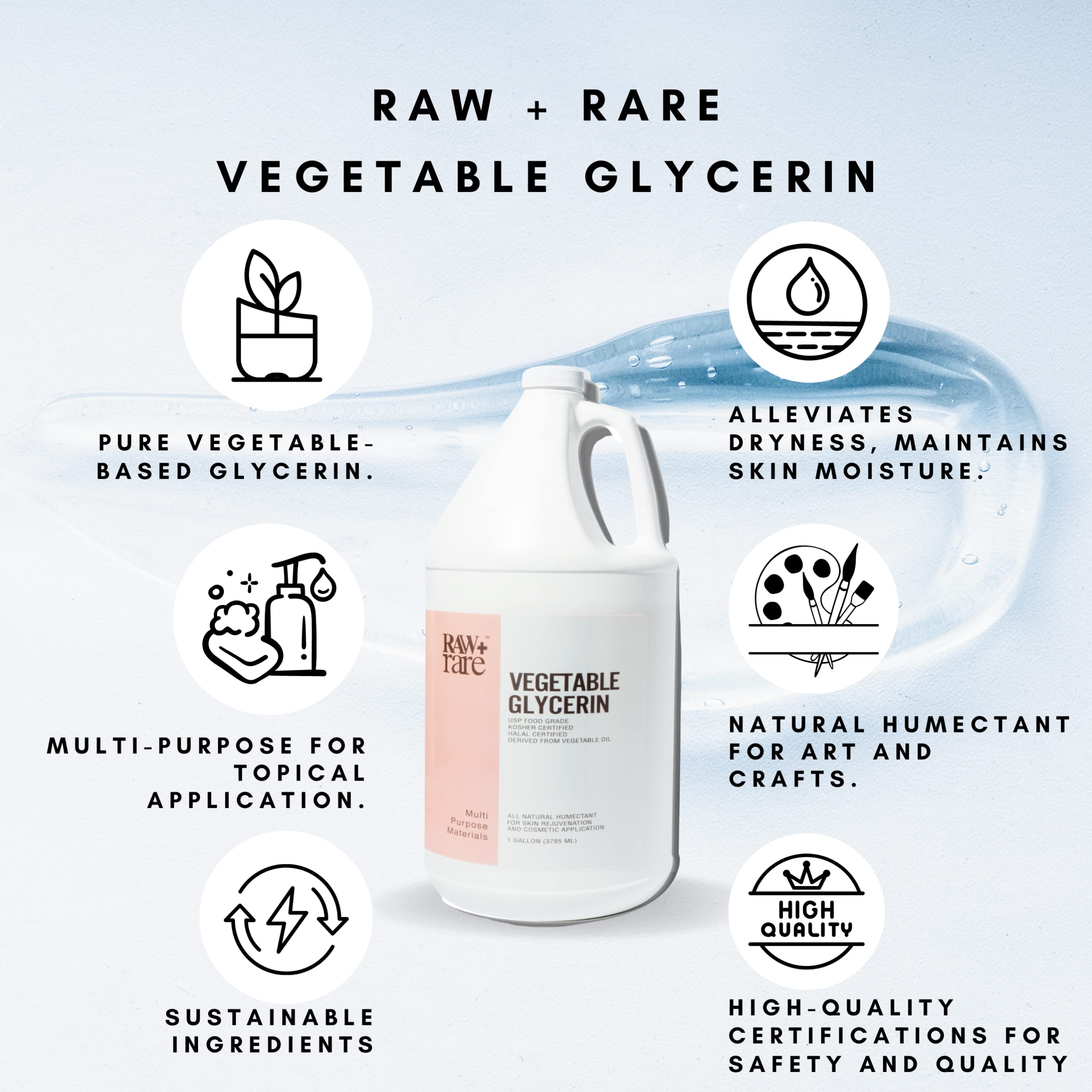 Raw Plus Rare asa ergonómica y cierre hermético para transporte fácil