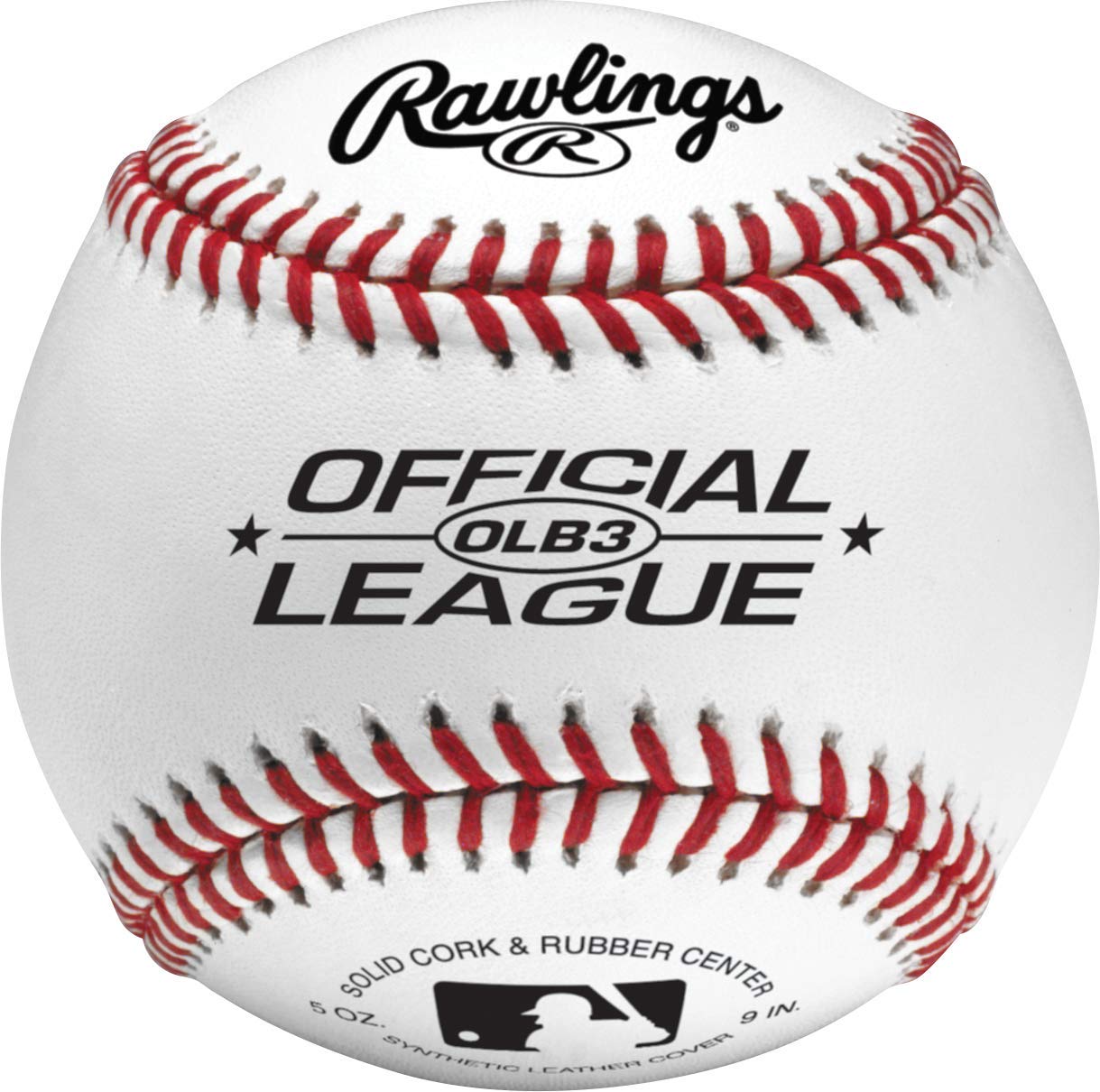 Rawlings primer plano de costuras elevadas, mejor agarre