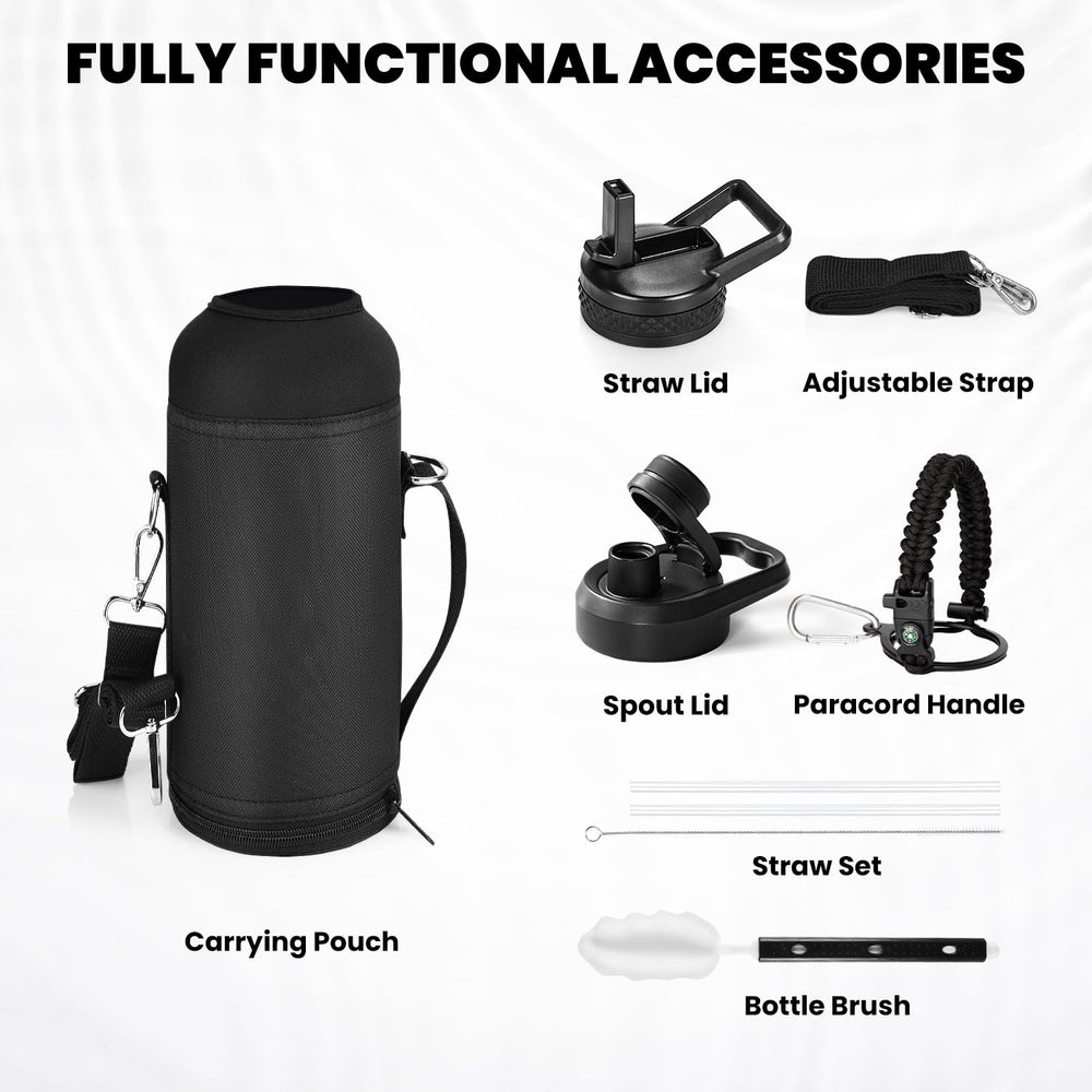 RAYMYLO accesorios incluidos: fundas cepillos y tapas para higiene rápida