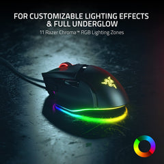 Razer Basilisk V3 iluminación Chroma multizona que personaliza ambiente