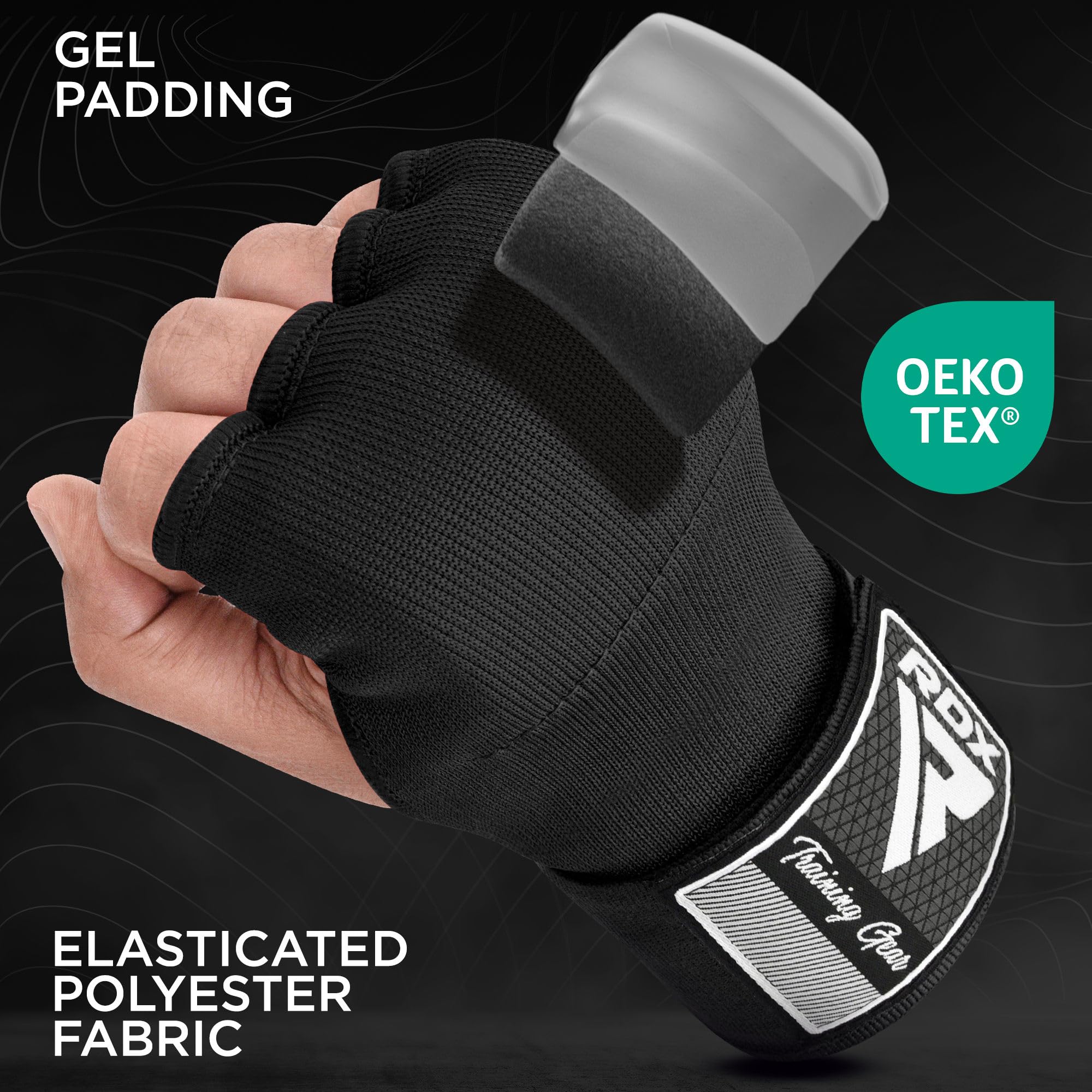 RDX detalle del acolchado gel que absorbe impactos