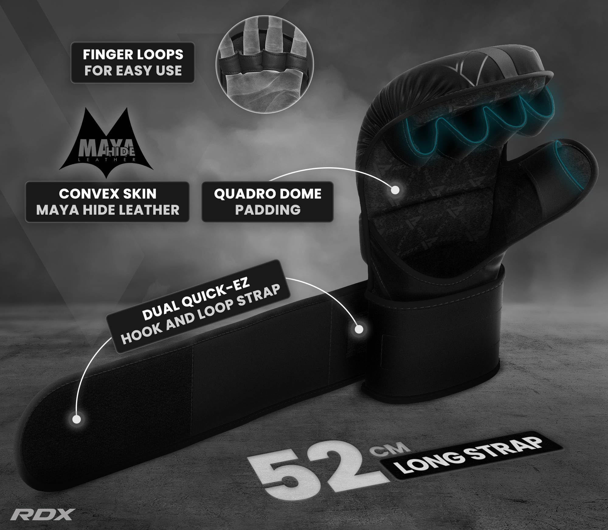 RDX acolchado Quadro-dome dispersa impactos eficazmente