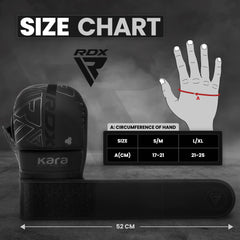 RDX cierre triple-lock de 52 cm para soporte de muñeca