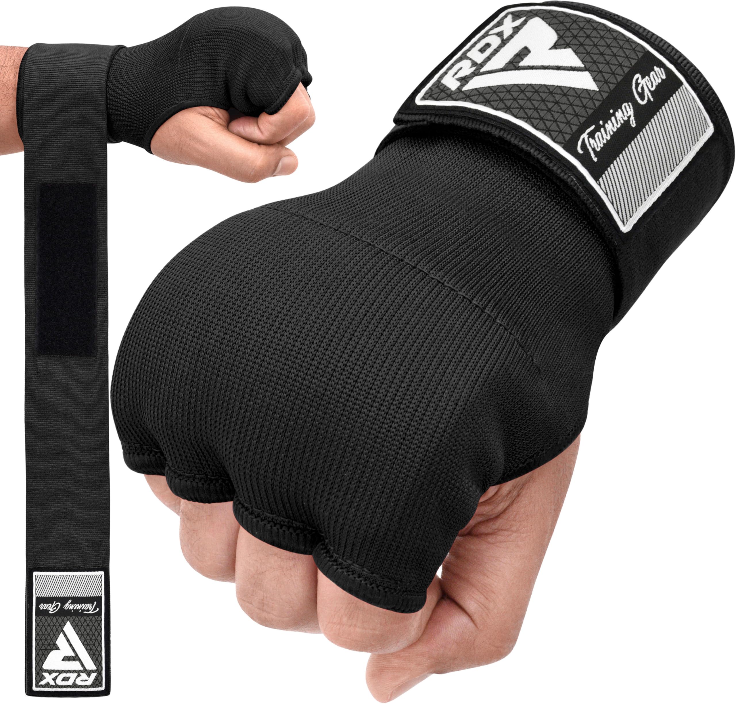 RDX guantes internos frente mostrando ajuste y protección