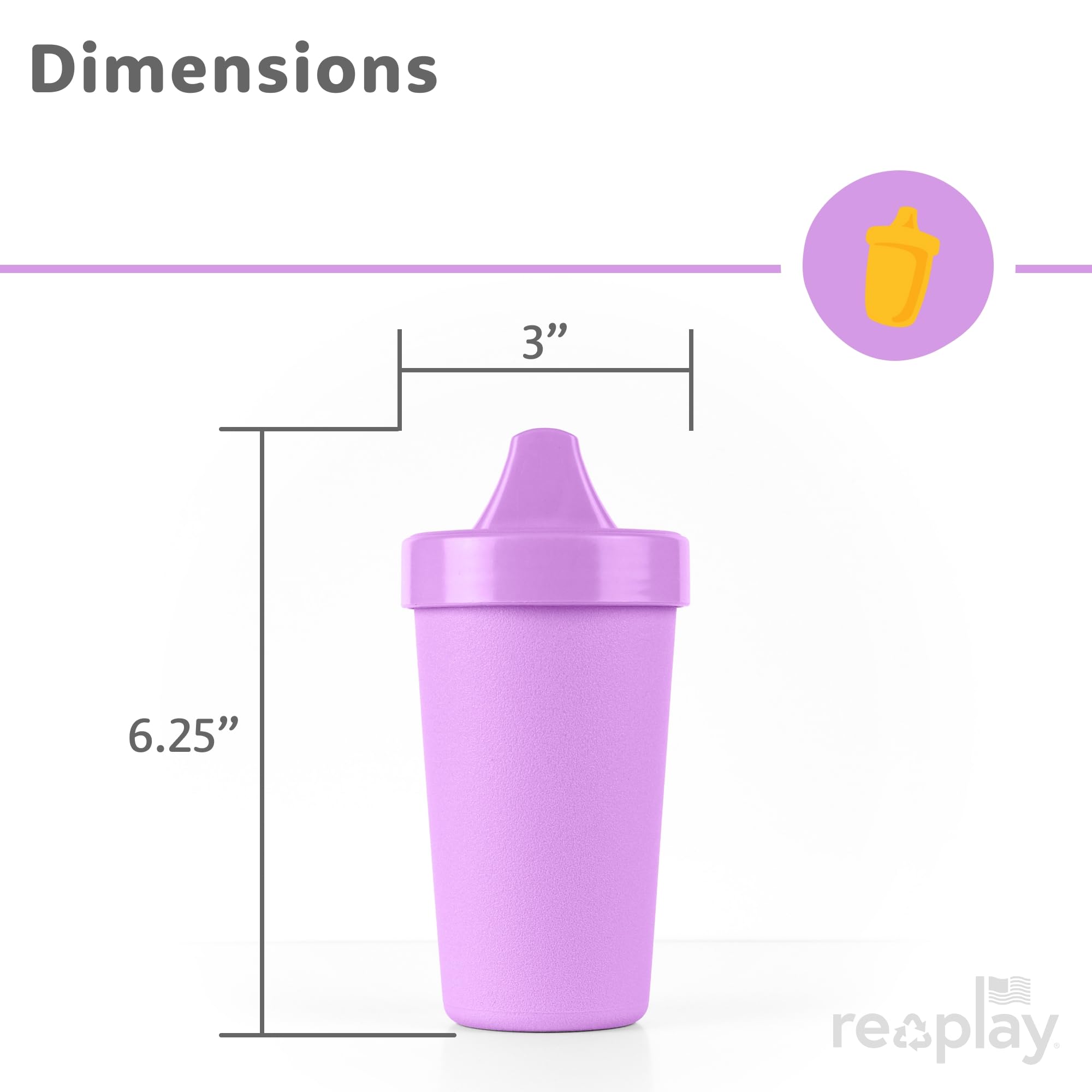 Re-Play vasos Princess en mesa infantil, estilo y funcionalidad