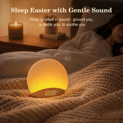 REACHER luz simulando amanecer gradual para un despertar más natural