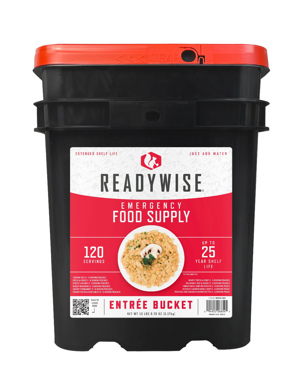 ReadyWise cubo frontal mostrando el pack y conveniencia