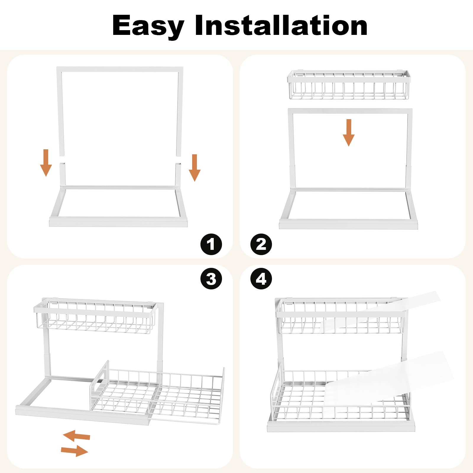 REALINN organizador en cocina mostrando optimización y limpieza