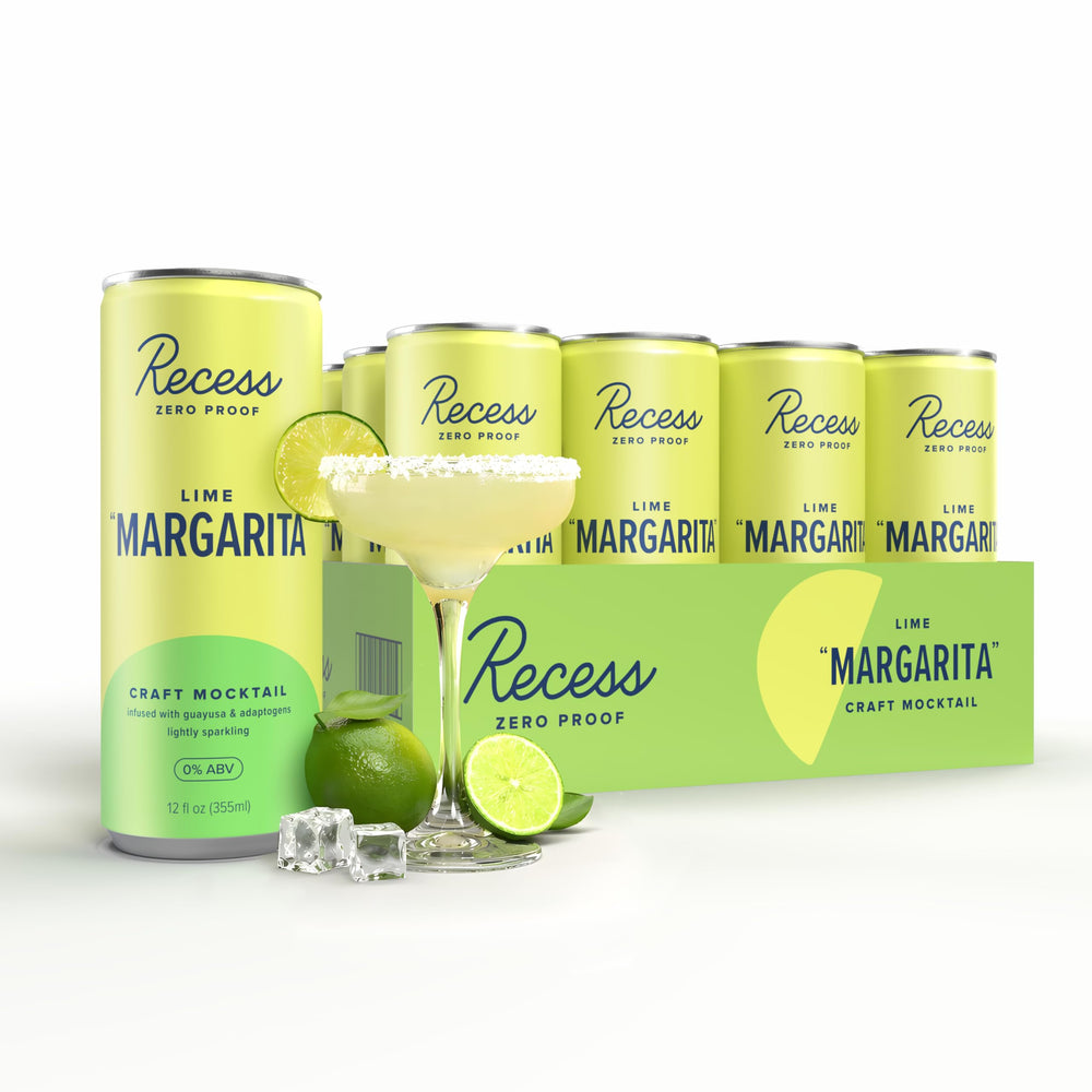 Recess lata frontal mostrando diseño y aspecto refrescante