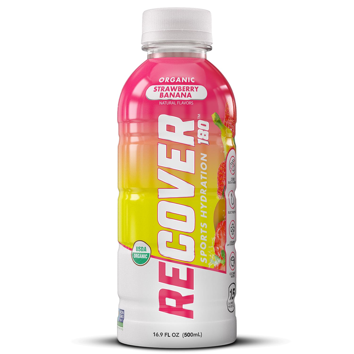 RECOV3R 180 pack variado mostrando sabores orgánicos útiles