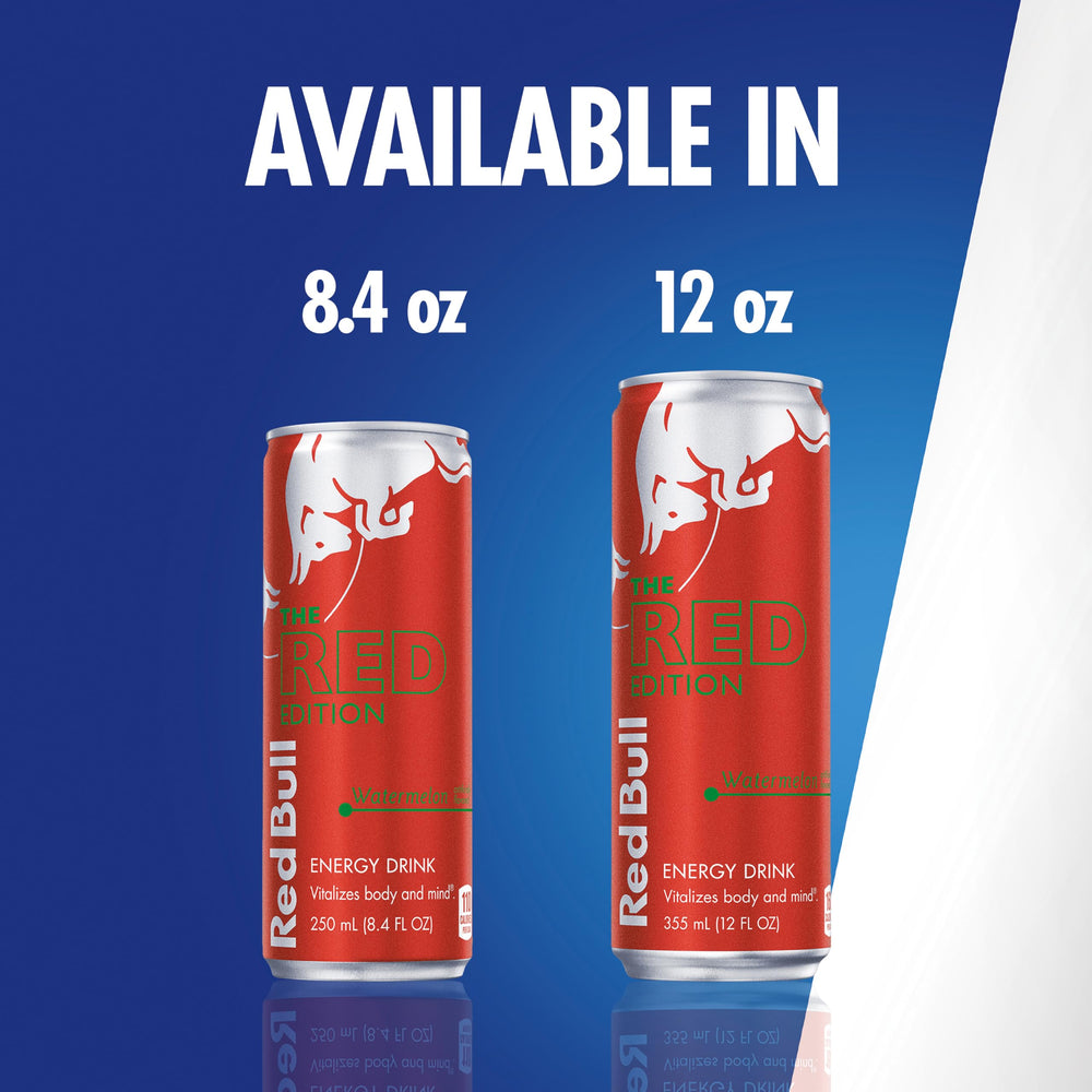 Red Bull cierre de lata con espuma y burbujas para sensación fresca