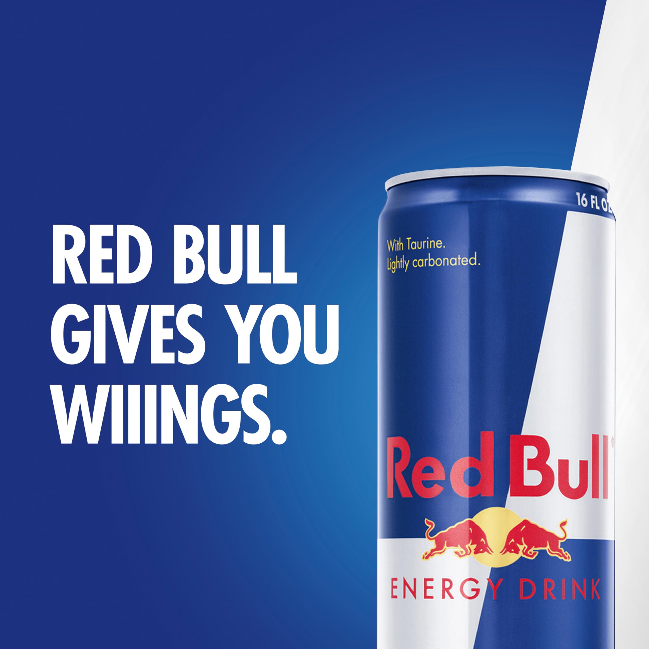 Red Bull lata en proceso de reciclaje enfatizando envase de aluminio reciclable