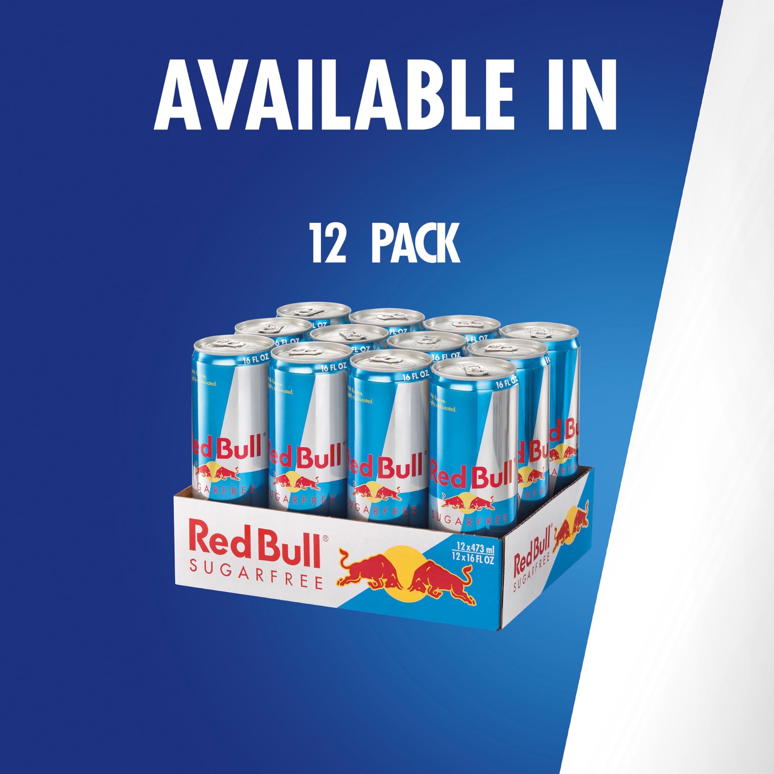 Red Bull etiqueta de ingredientes indicando cafeína y vitaminas
