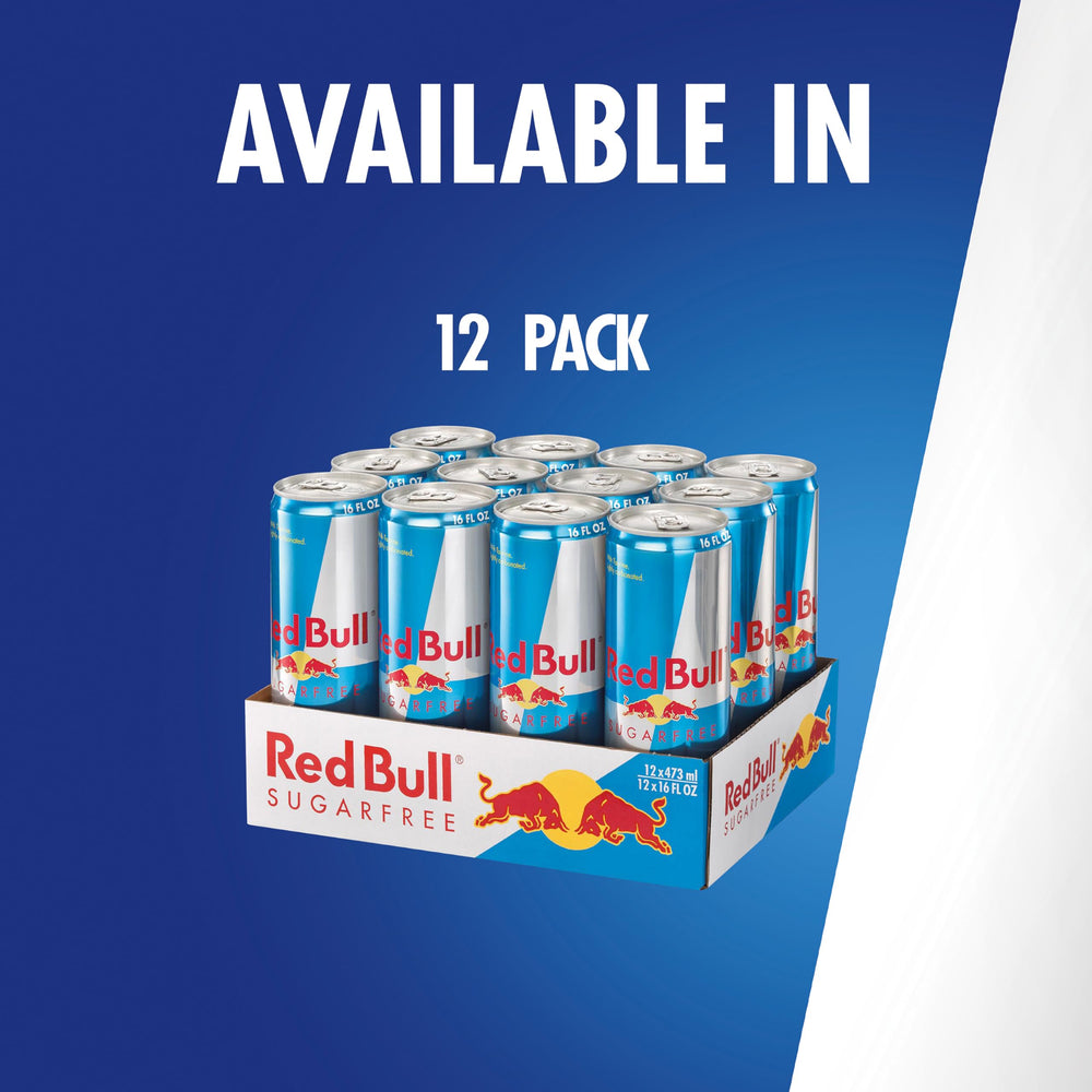 Red Bull etiqueta de ingredientes indicando cafeína y vitaminas