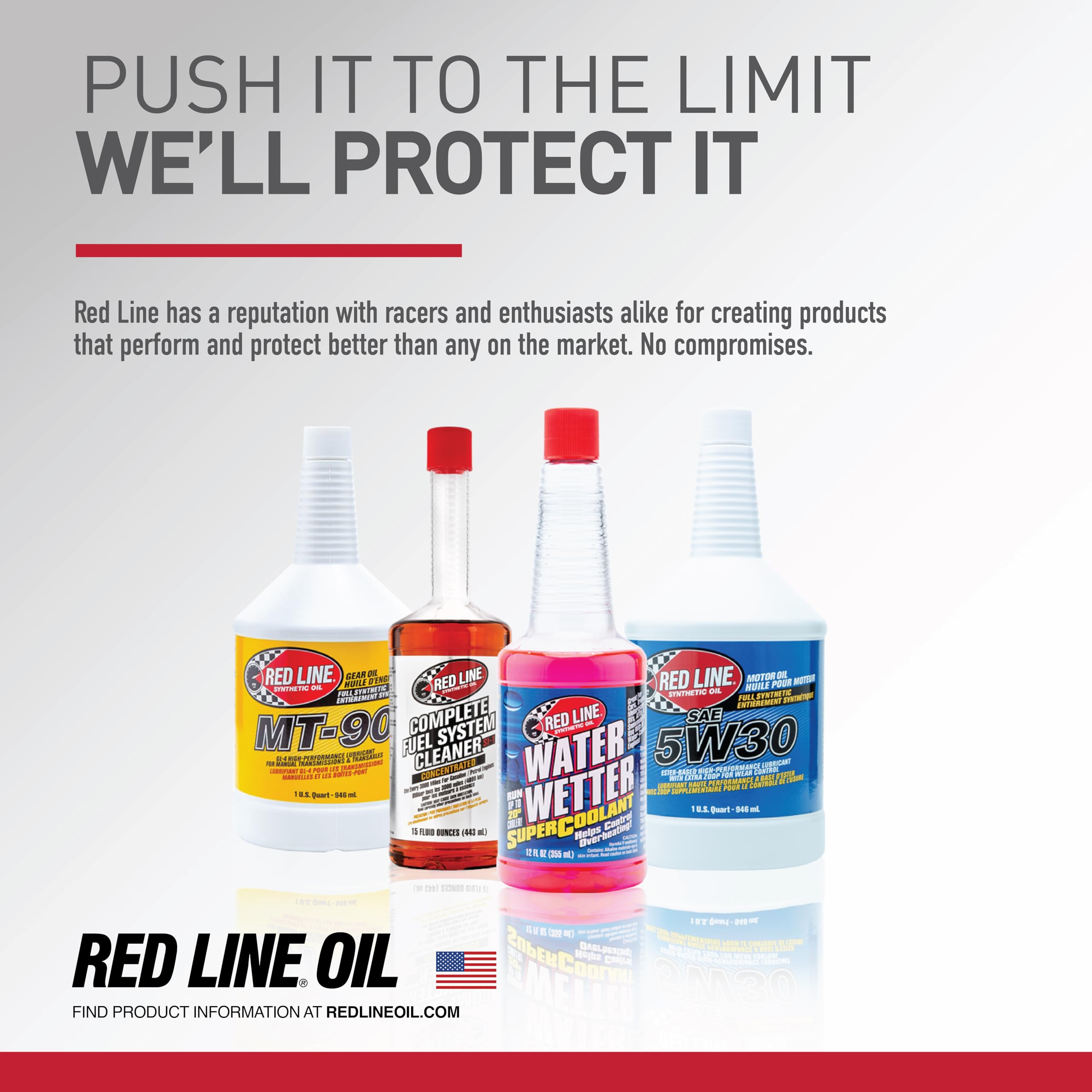 Red Line detalle de la embocadura para ver la dosificación precisa