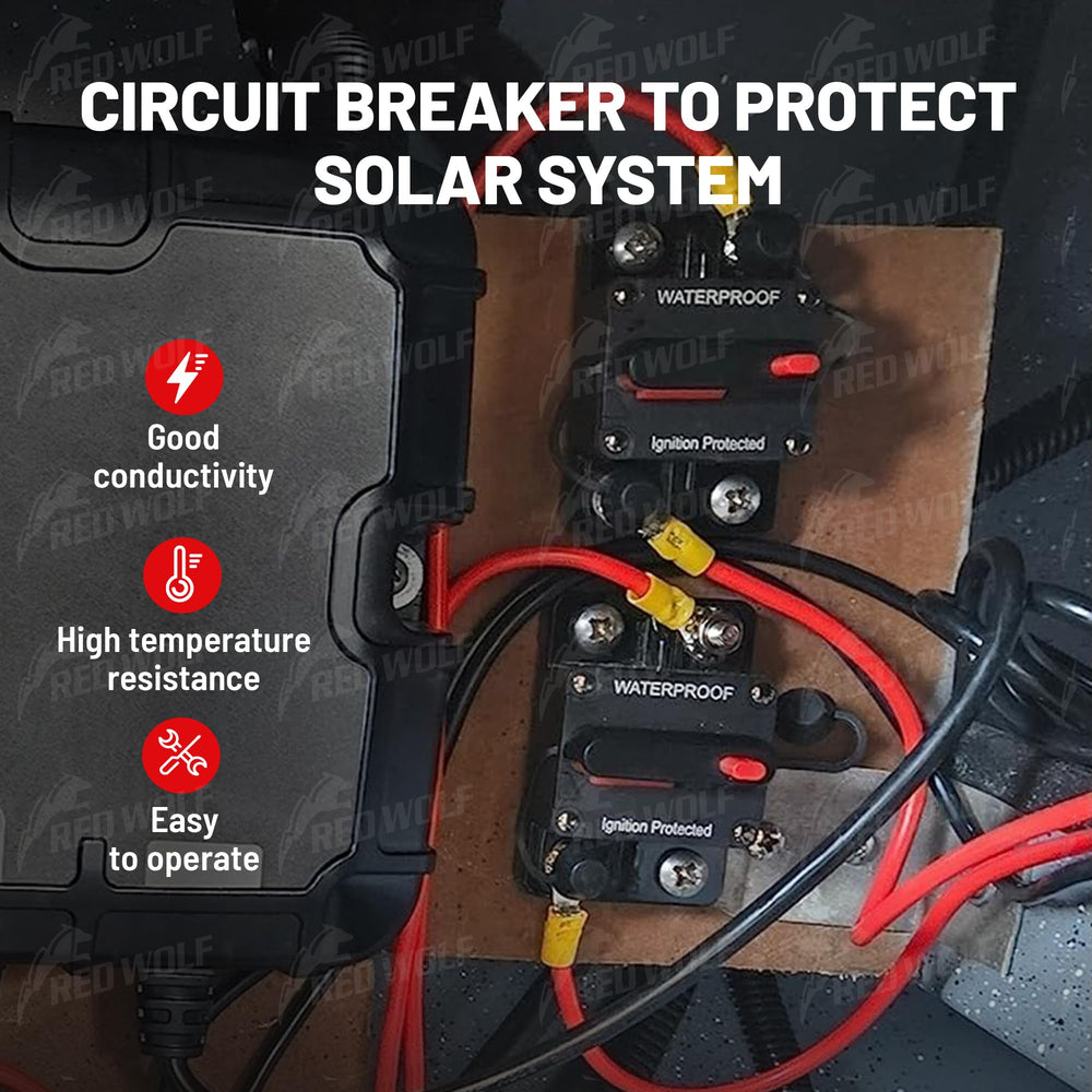 RED WOLF terminales y conexiones robustas para cableado seguro