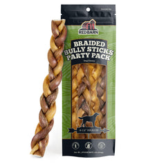 Redbarn paquete frente mostrando la bolsa de 1 lb y la marca, beneficio: valor por peso
