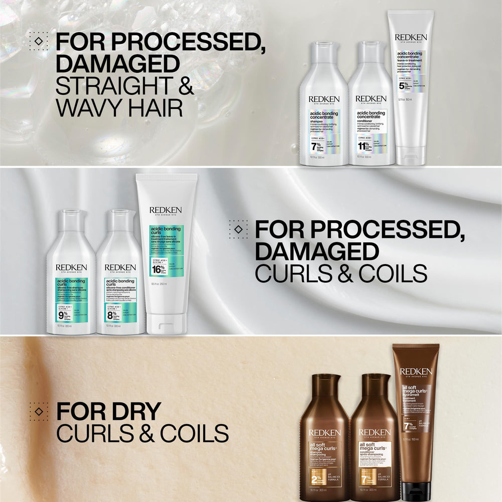 Redken rizos definidos y elásticos tras usar el acondicionador