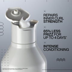 Redken textura cremosa del acondicionador que hidrata rizos sin pesar