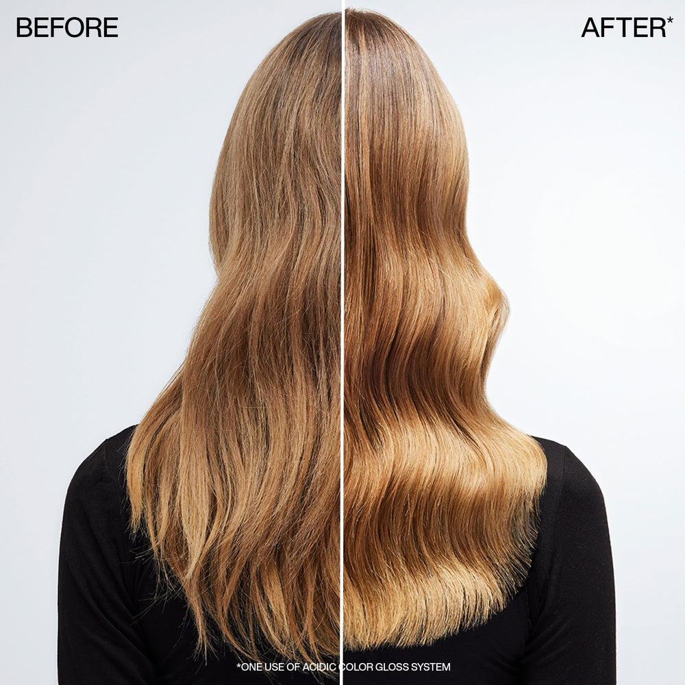 Redken aplicación en cabello mientras se seca para proteger del calor