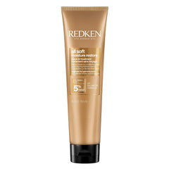 Redken frasco frontal del producto mostrando tamaño y beneficios hidratantes
