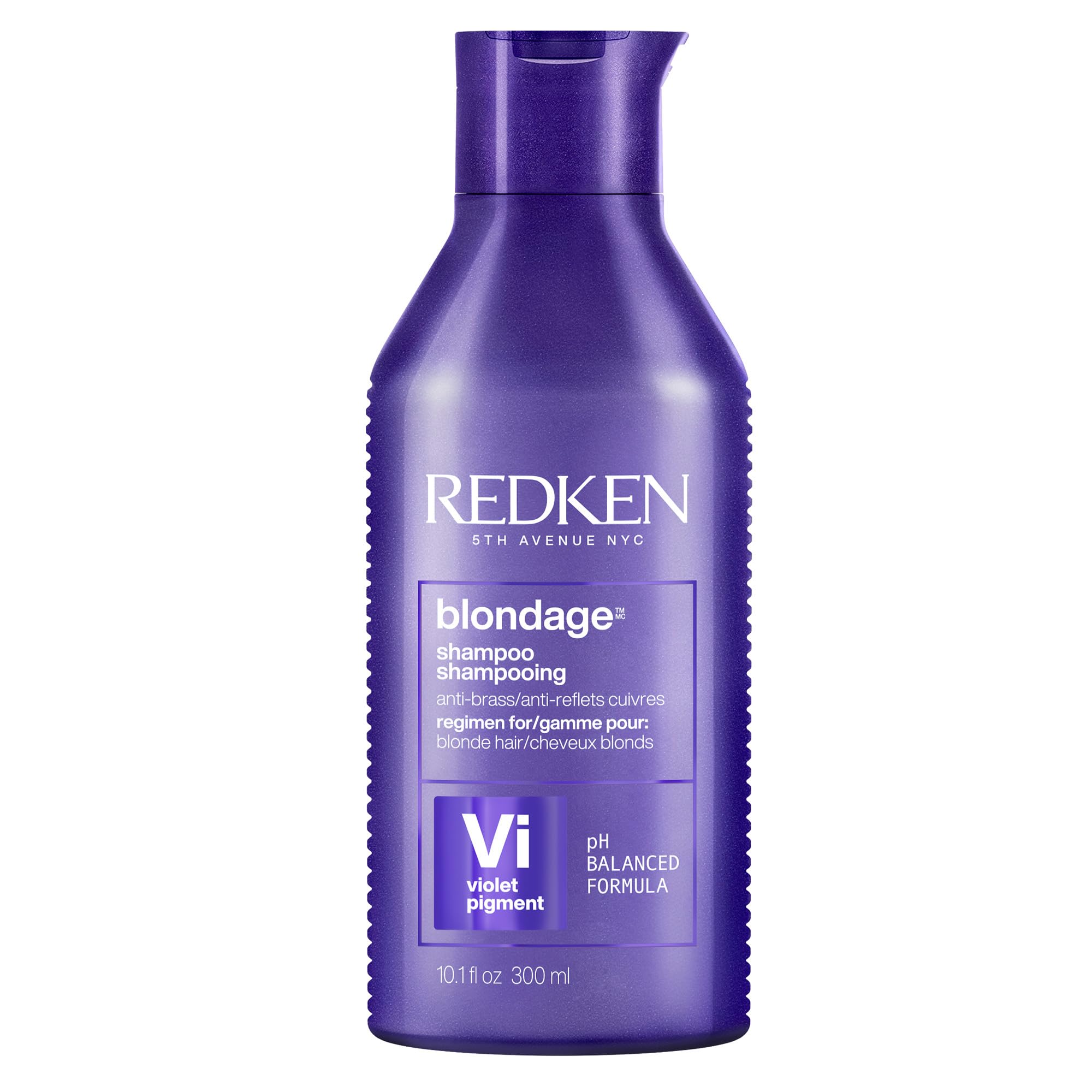 Redken Blondage frente del envase mostrando producto profesional y fácil identificación