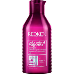 Redken envase frontal mostrando etiqueta y beneficio protección del color