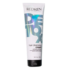 Redken envase frontal mostrando etiqueta y copia de limpieza profunda