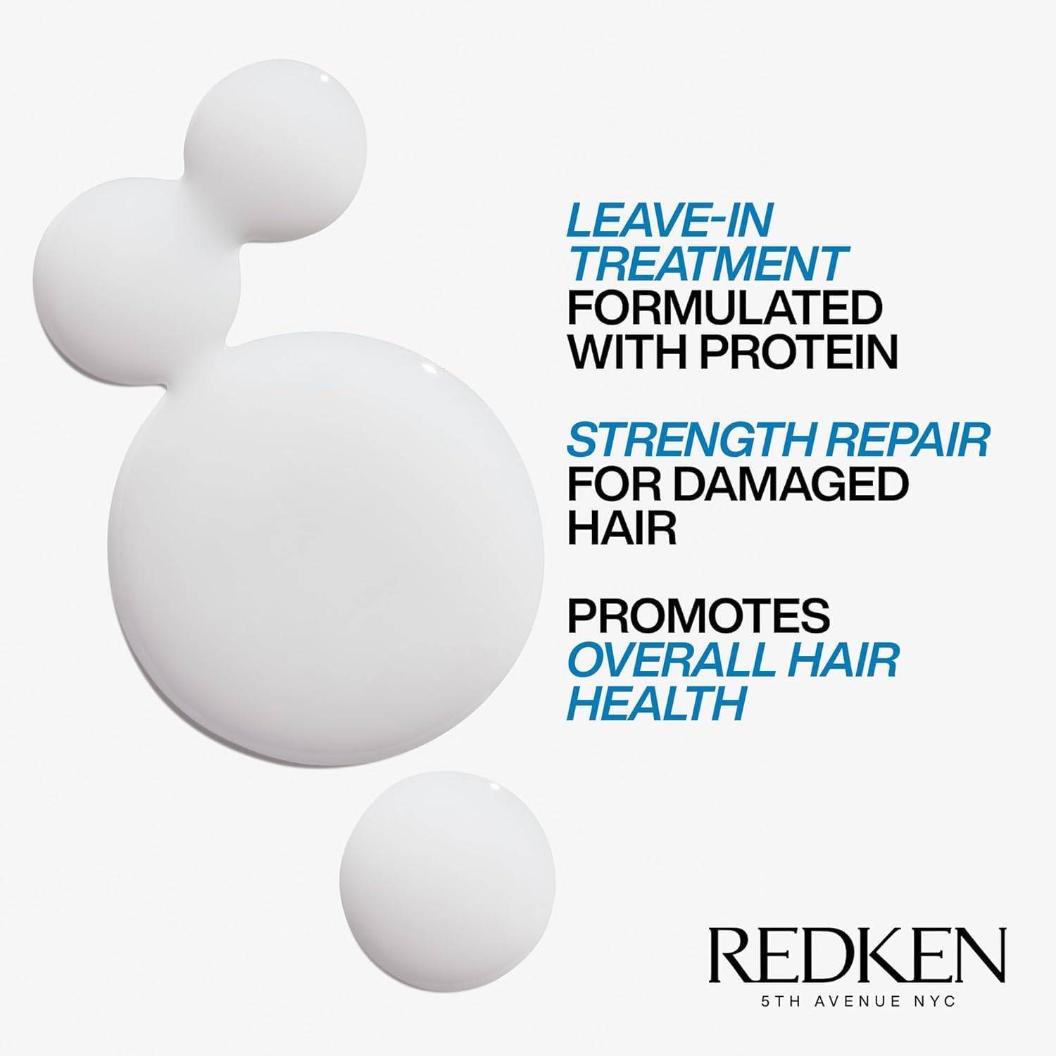Redken Extreme aplicado durante el peinado reduce fricción y facilita desenredar