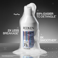 Redken textura y espuma cremosa que limpia suavemente y acondiciona