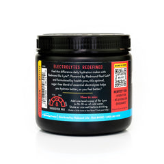 REDMOND primer plano del polvo mostrando textura fina y pureza mineral