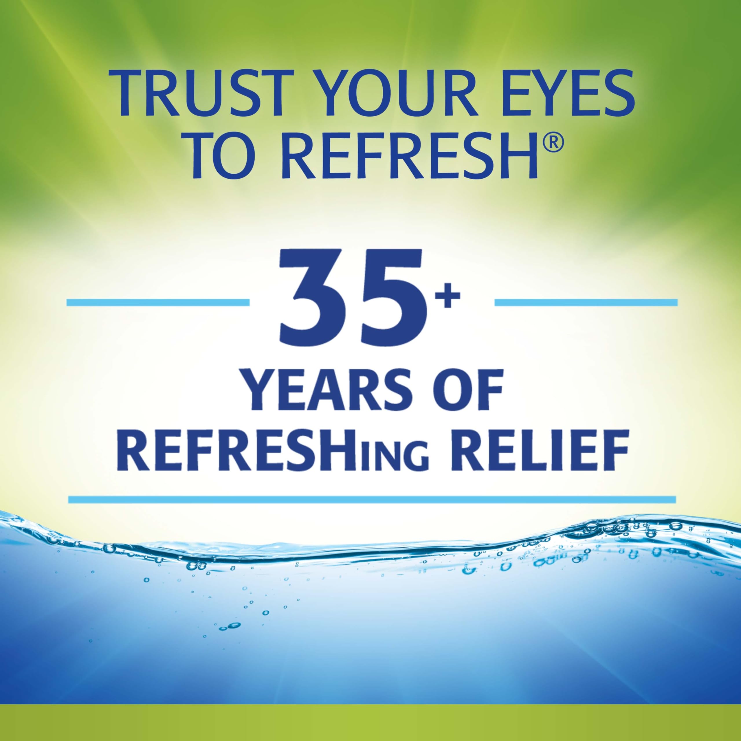 Refresh envase multidosis con bloqueo doble para seguridad y esterilidad