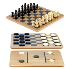 Regal Games tablero frontal de madera, elegante y portátil para reuniones