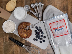 Relative Foods comparación de tamaño con cucharita, ilustra rendimiento por porción