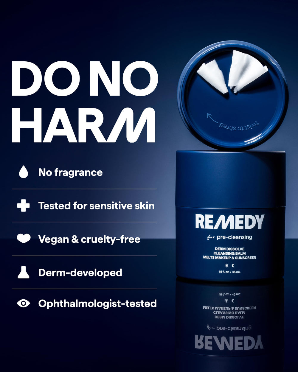 Remedy Science producto en ambiente de baño mostrando integración en rutina diaria