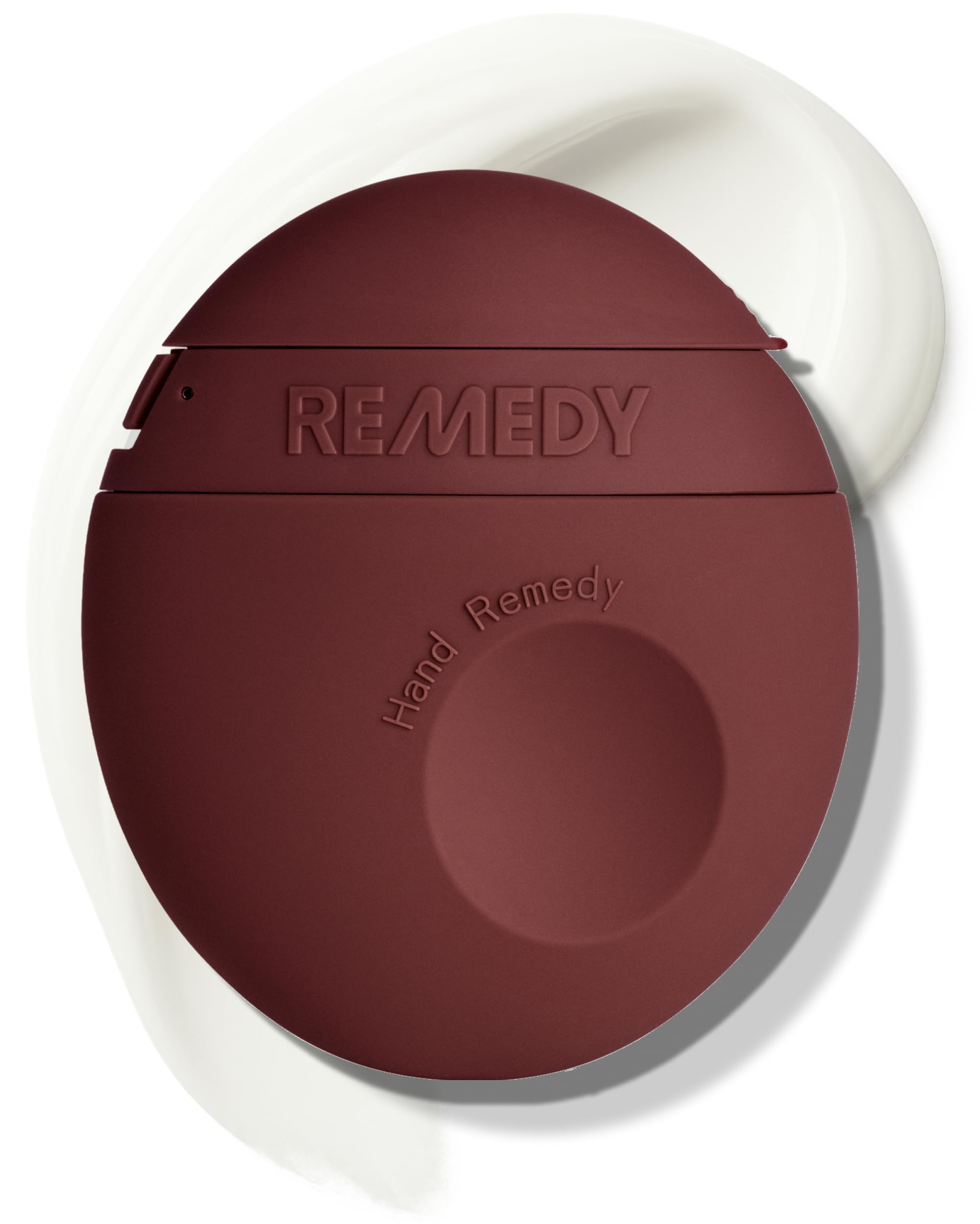 REMEDY vista frontal del tubo, diseño y dosificador cómodo
