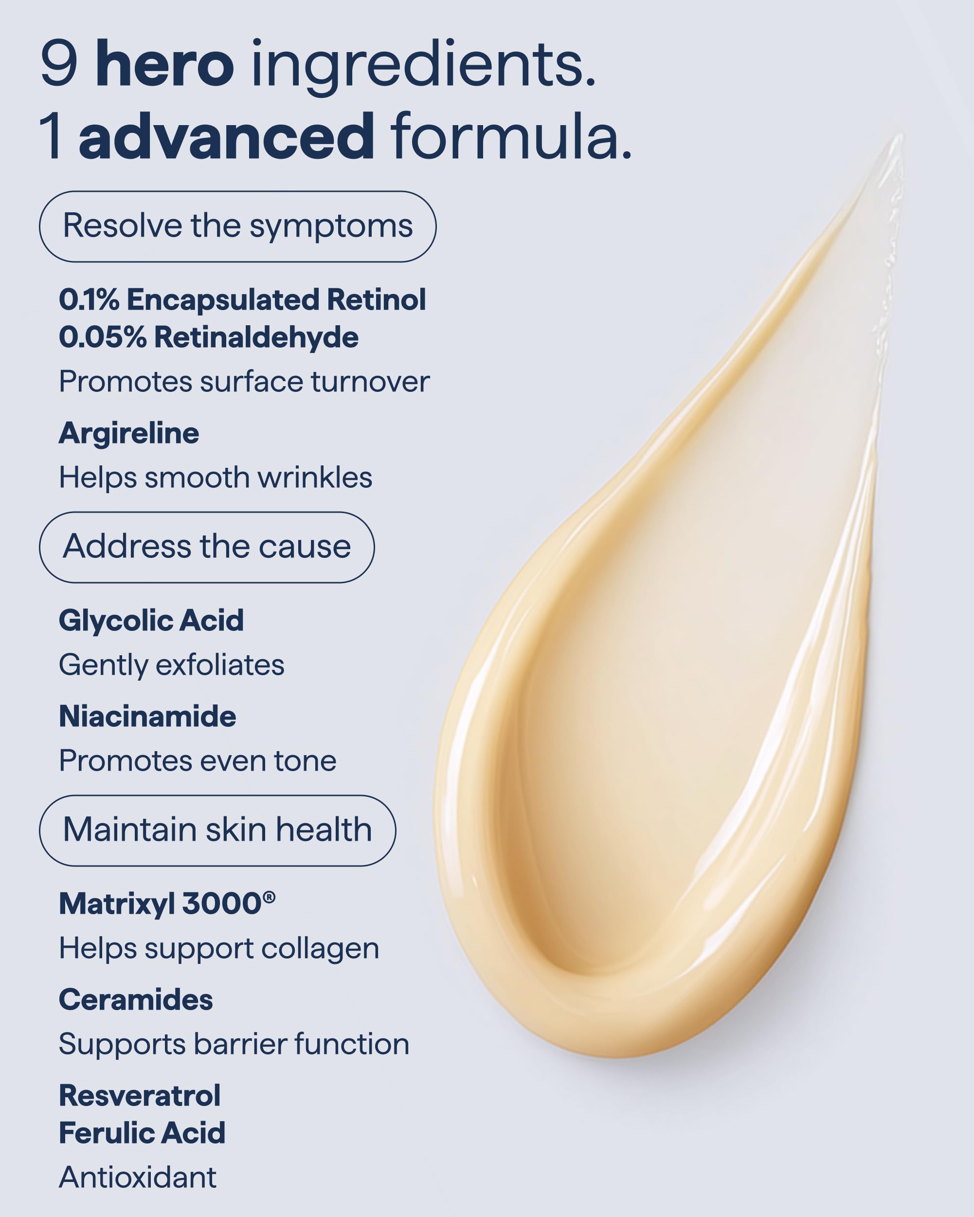 Remedy Science comparativa de tamaño del frasco para referencia práctica