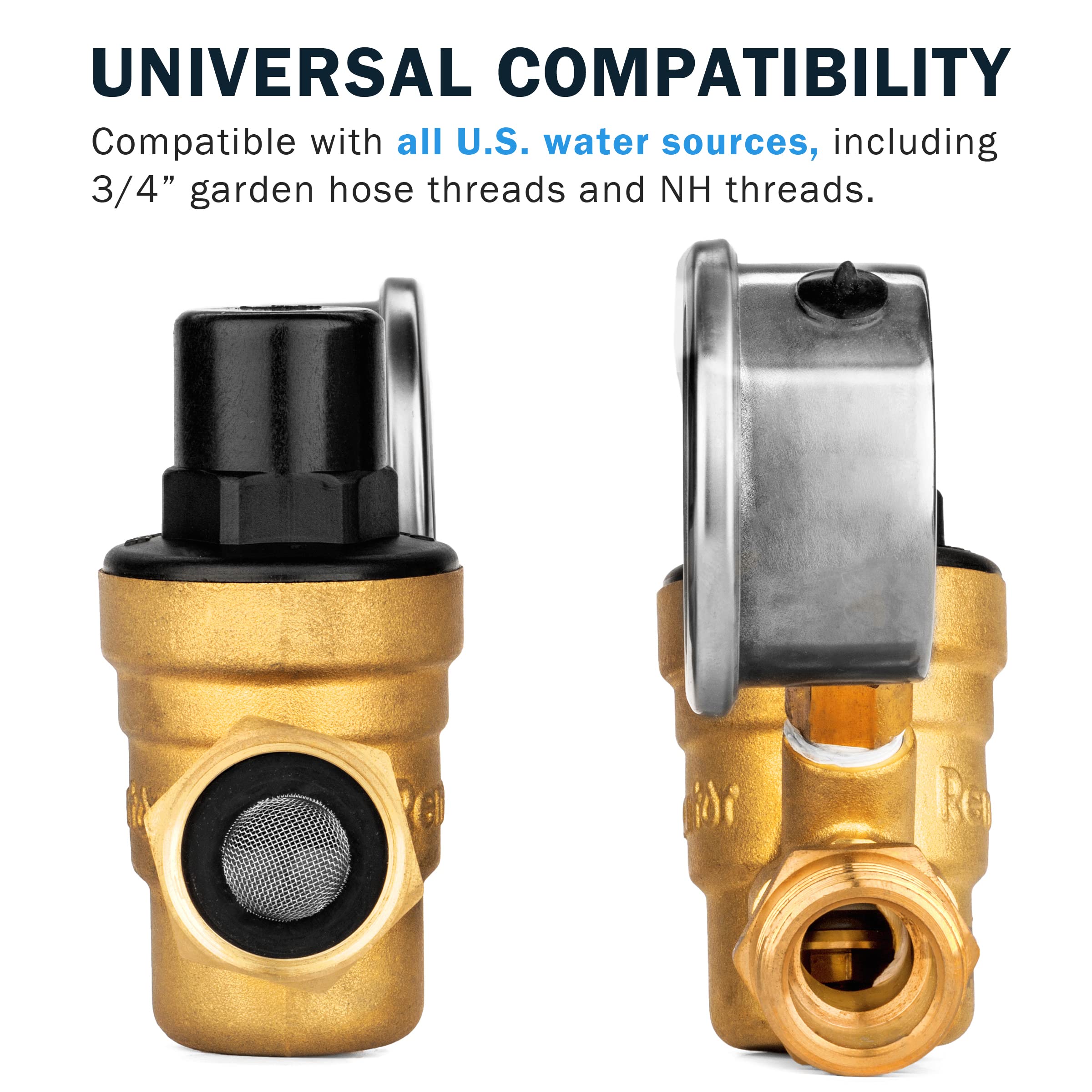 Renator detalle de la rosca compatible 3/4" y NH, encaje estándar