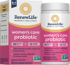 Renew Life envase frontal mostrando etiqueta y beneficios claros