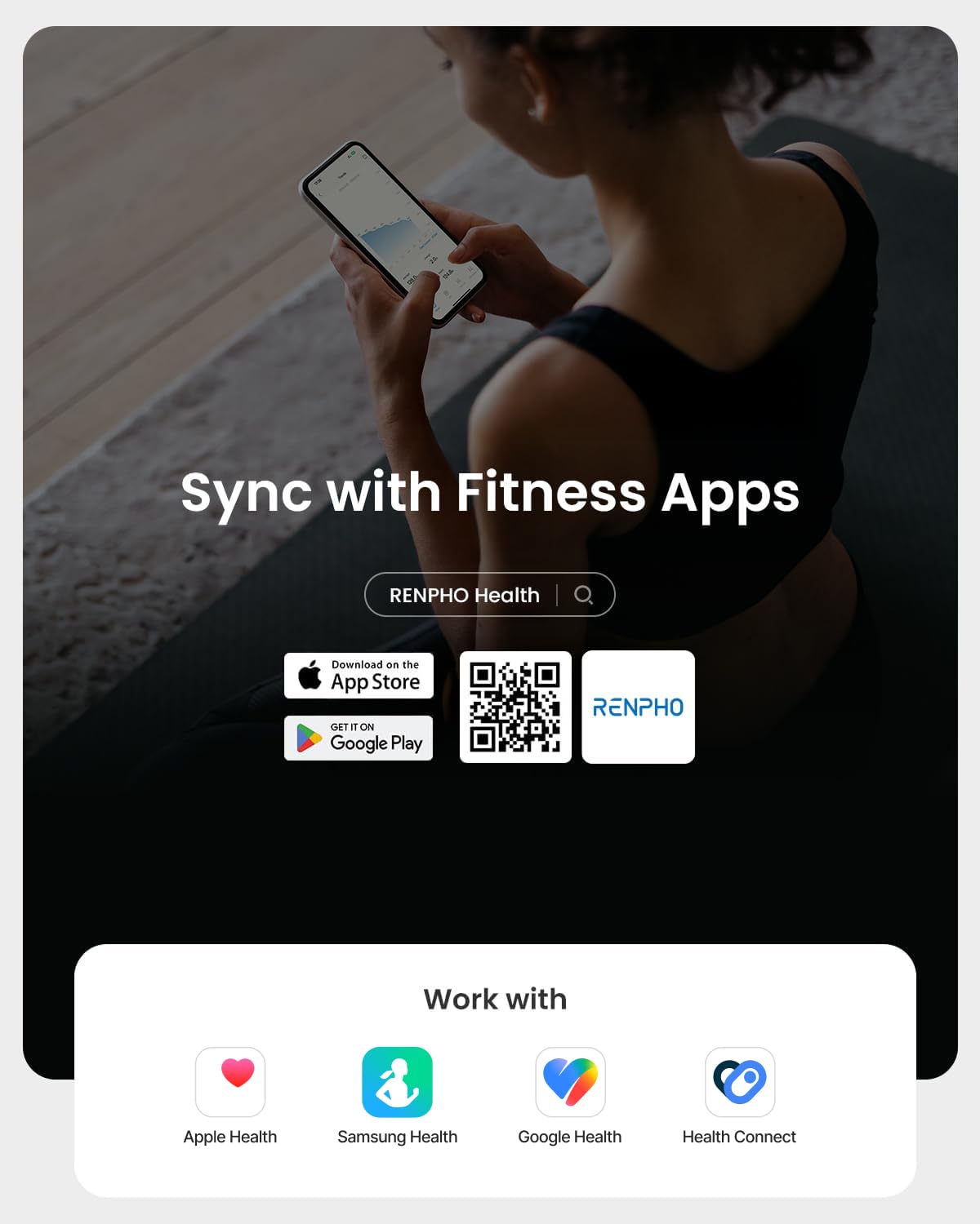 RENPHO Elis 2X junto a objetos para comparar tamaño y apreciar su perfil slim