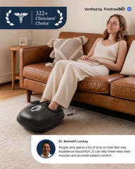 RENPHO detalle del interior acolchado que muestra textura suave para comodidad prolongada