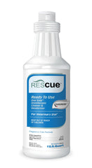 REScue botella frontal 32 oz mostrando etiqueta y formato práctico
