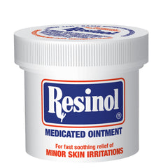 Resinol envase frontal 3 oz mostrando presentación y uso doméstico