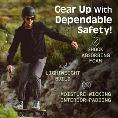 Retrospec Dakota en uso por ciclista urbano para protección confiable