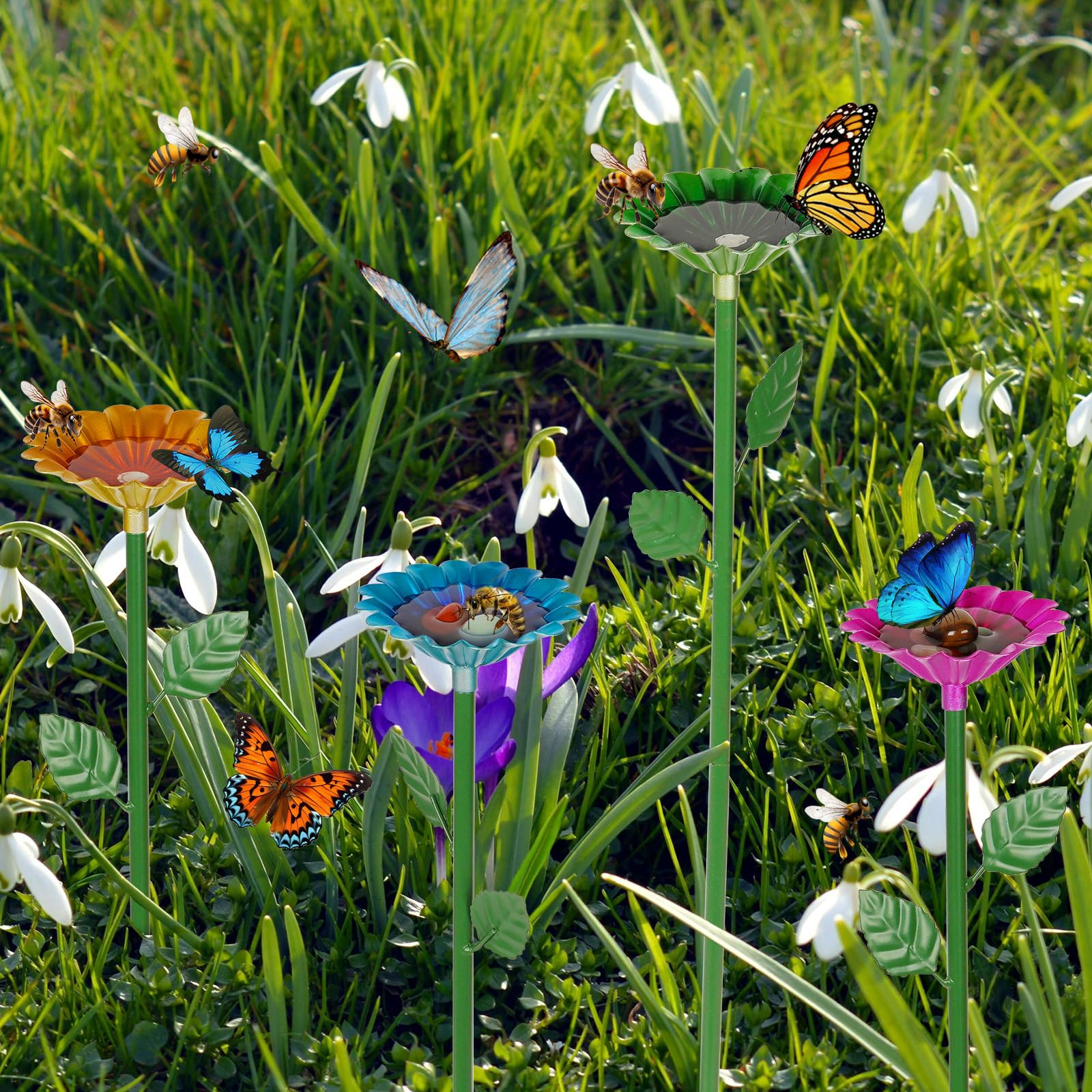 Retyion cuentas flotantes en la cuenca que evitan ahogamiento de insectos